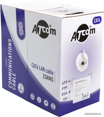 Купить кабель atcom at0507 (305 м) в интернет-магазине X-core.by