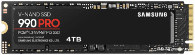 SSD Samsung 990 Pro 4TB MZ-V9P4T0BW  купить в интернет-магазине X-core.by