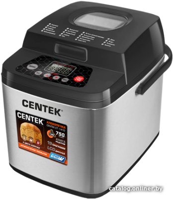 Хлебопечка CENTEK CT-1410 (черный)