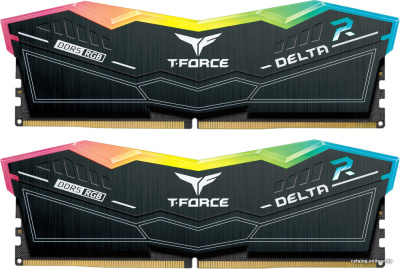 Оперативная память Team T-Force Delta RGB 2x16ГБ DDR5 7600 МГц FF3D532G7600HC36DDC01  купить в интернет-магазине X-core.by