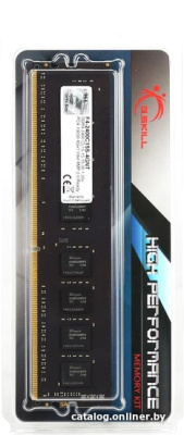 Оперативная память G.Skill Value 4GB DDR4 PC4-19200 F4-2400C15S-4GNT  купить в интернет-магазине X-core.by