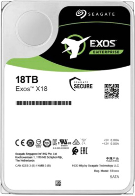 Жесткий диск Seagate Exos X18 16TB ST16000NM004J купить в интернет-магазине X-core.by