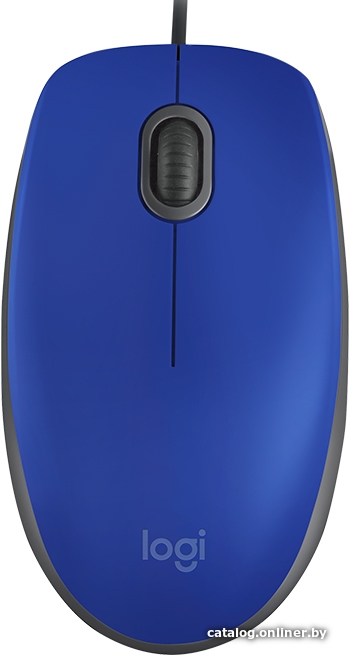 Мышь Logitech M110 Silent (синий)