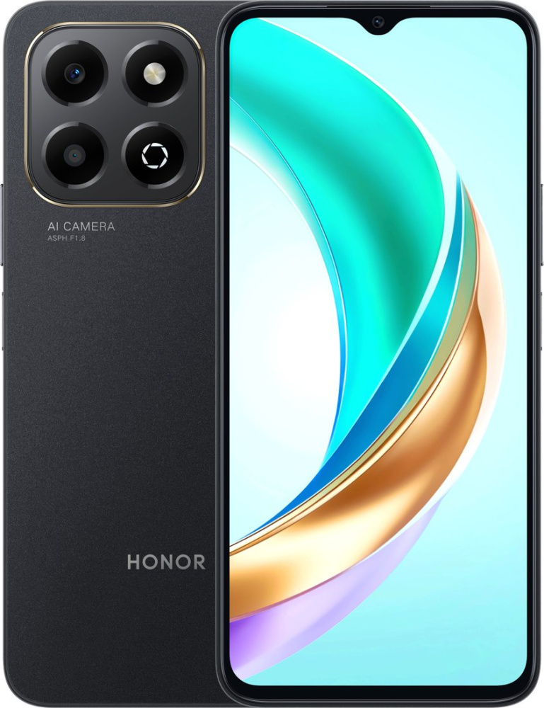 Смартфон HONOR X6b 4GB/128GB международная версия (полуночный черный)