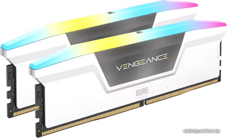 Оперативная память Corsair Vengeance RGB 2x16ГБ DDR5 6400 МГц CMH32GX5M2B6400C36W