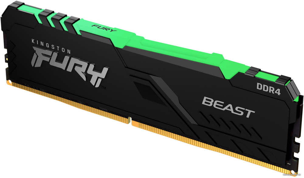 Оперативная память Kingston FURY Beast RGB 16ГБ DDR4 3200 МГц KF432C16BB2A/16