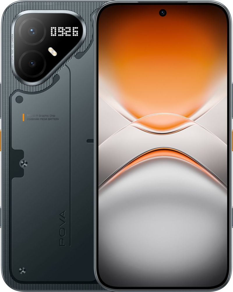 Телефон Tecno Pova 8 Pro 5G LK7 8GB/256GB (черный)