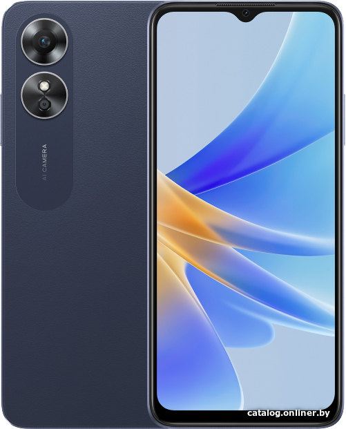 Смартфон Oppo A17 CPH2477 4GB/64GB международная версия (черный)