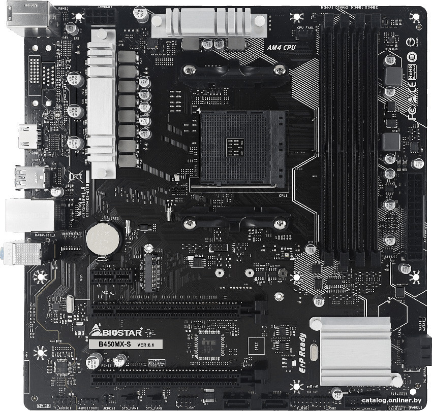 Материнская плата BIOSTAR B450MX-S Ver. 6.1
