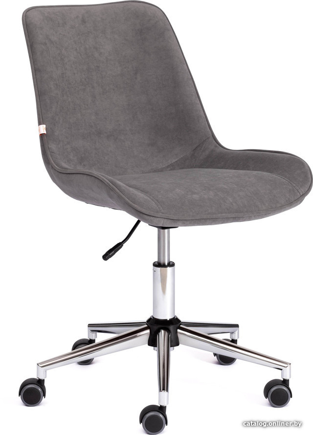 Кресло TetChair Style (флок, серый)