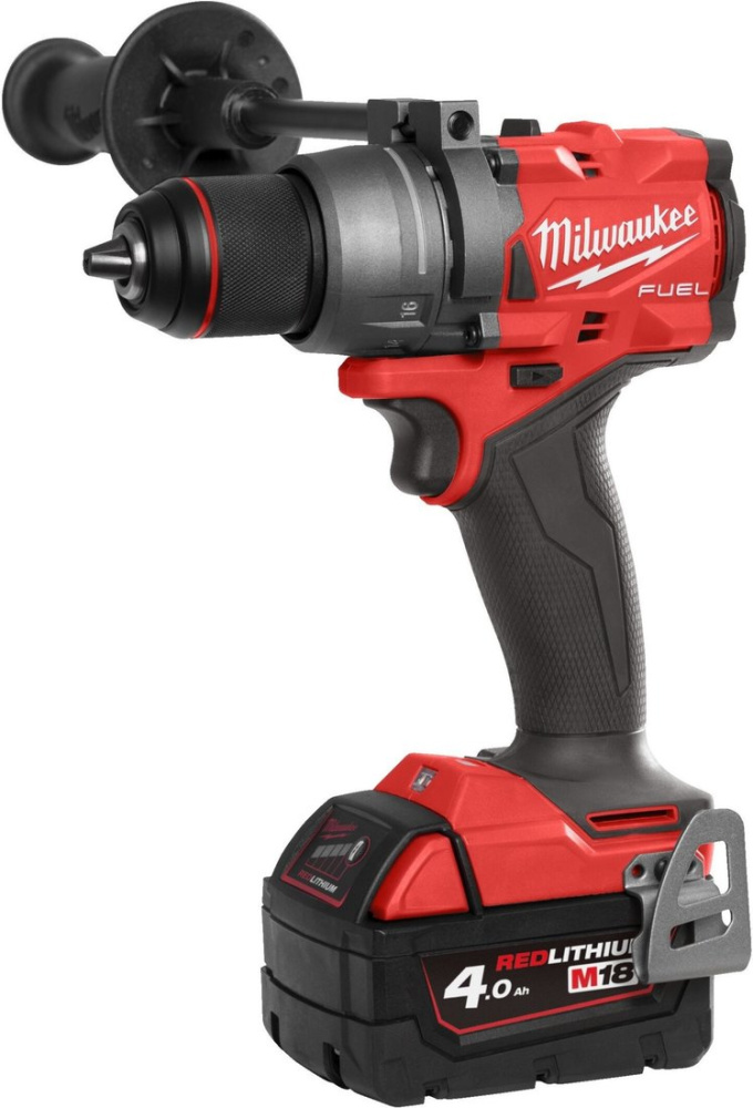 Дрель-шуруповерт Milwaukee M18 FDD3-402C 4933492472 (с 2-мя АКБ, кейс)