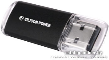 USB Flash Silicon-Power Ultima II I-Series Black 32 Гб (SP032GBUF2M01V1K)