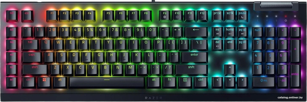 Клавиатура Razer BlackWidow V4 X (Razer Yellow)