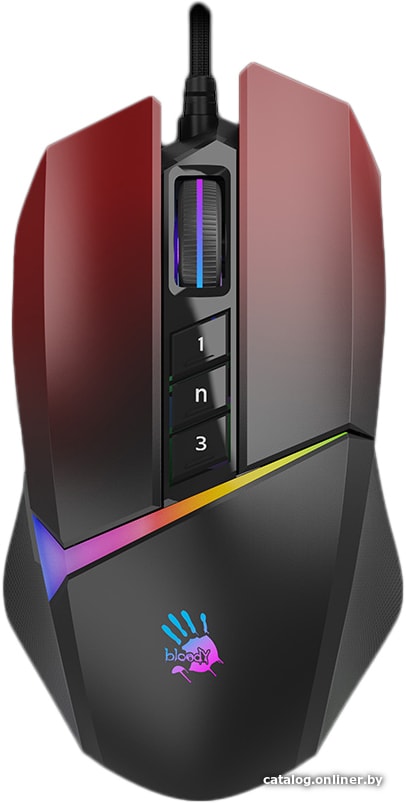 Игровая мышь A4Tech Bloody W60 Max (красный)