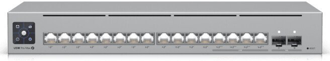 Управляемый коммутатор 3-го уровня Ubiquiti UniFi Switch Pro Max 16 PoE