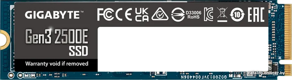 SSD Gigabyte Gen3 2500E 1TB G325E1TB