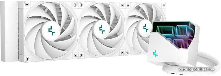 Жидкостное охлаждение для процессора DeepCool LT720 WH R-LT720-WHAMNF-G-1