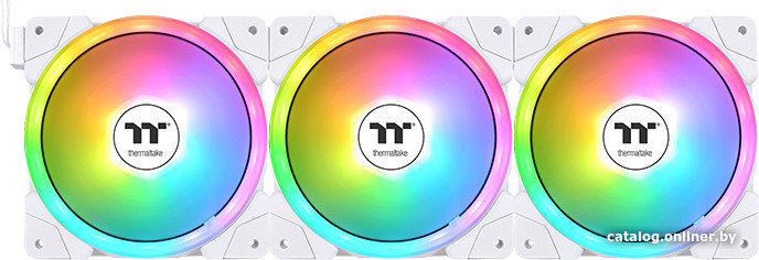 Набор вентиляторов Thermaltake Swafan EX14 ARGB White TT Premium Edition 3-Fan Pack CL-F170-PL14SW-A
