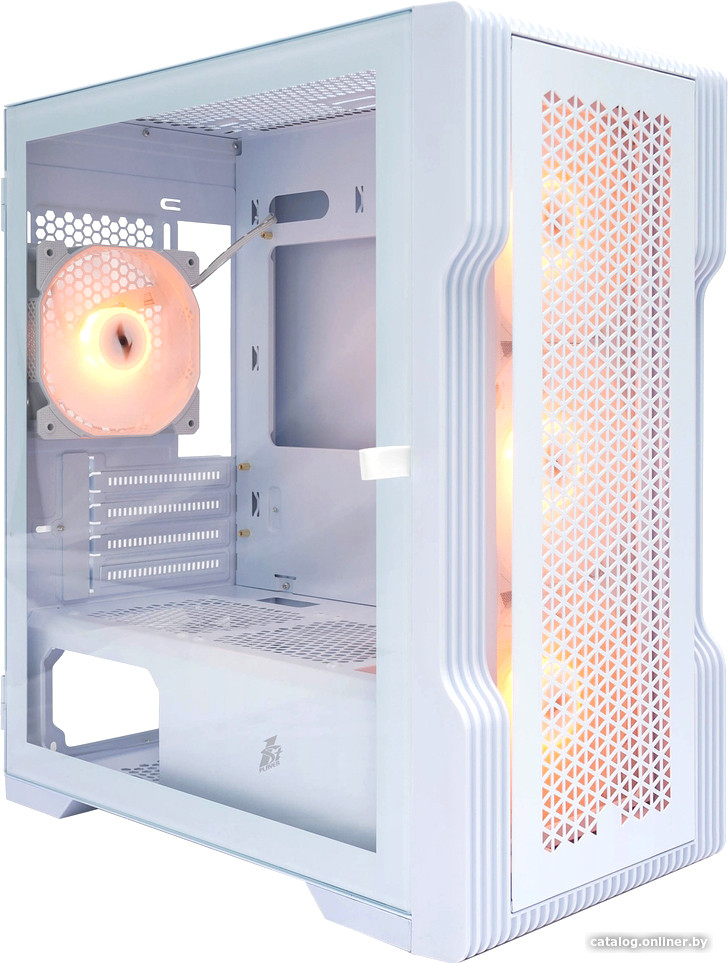 Корпус 1stPlayer Trilobite T3 ARGB T3-WH-4F2-W(AP)