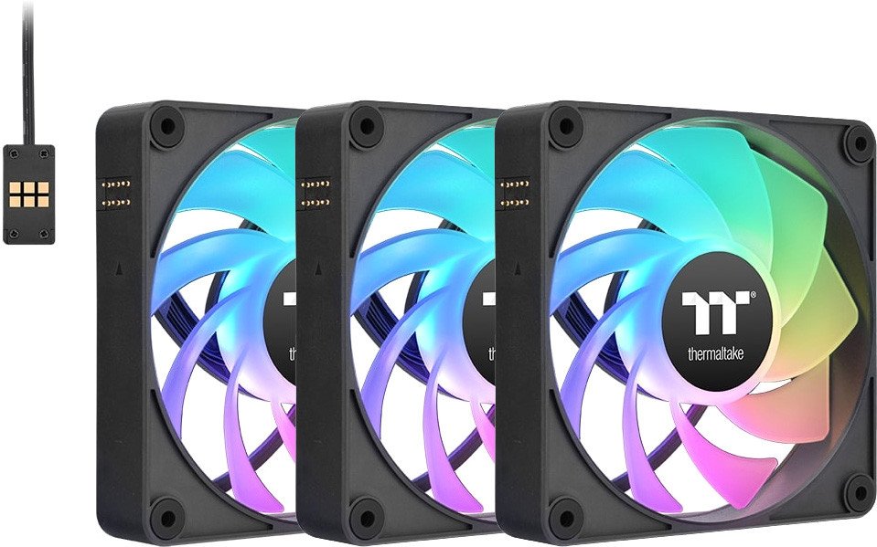 Набор вентиляторов Thermaltake CT140 EX Reverse ARGB CL-F193-PL14SW-A