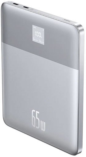 Внешний аккумулятор Baseus Blade 2 with Digital Display 65W 12000mAh (серый)