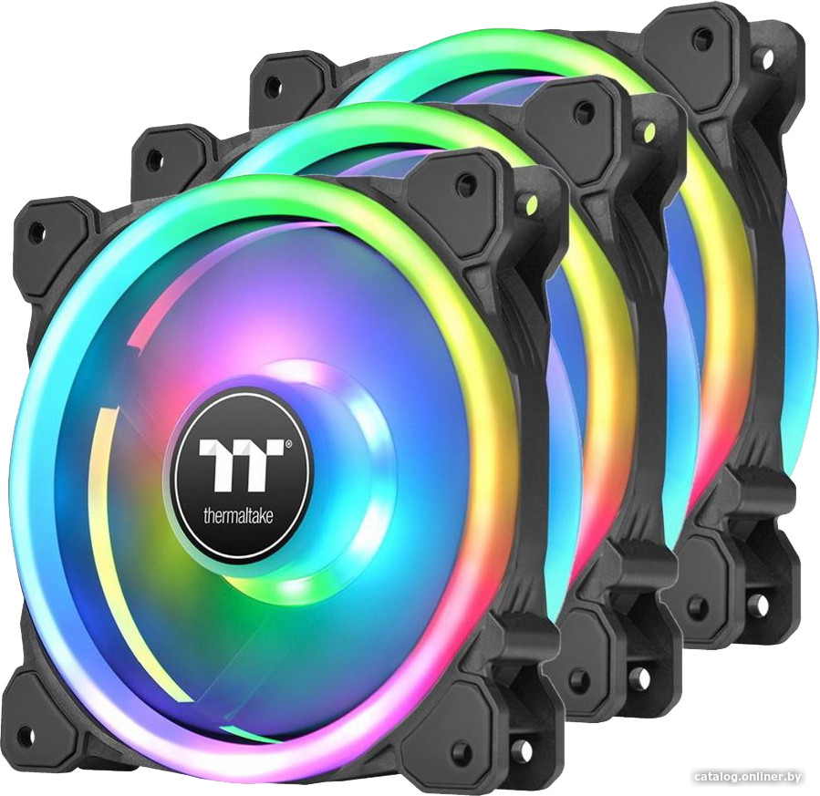 Набор вентиляторов с контроллером Thermaltake SWAFAN 14 RGB Radiator Fan TT Premium Edition CL-F138-