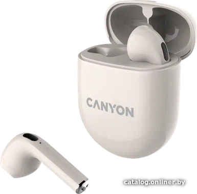 Наушники Canyon TWS-6 (бежевый)