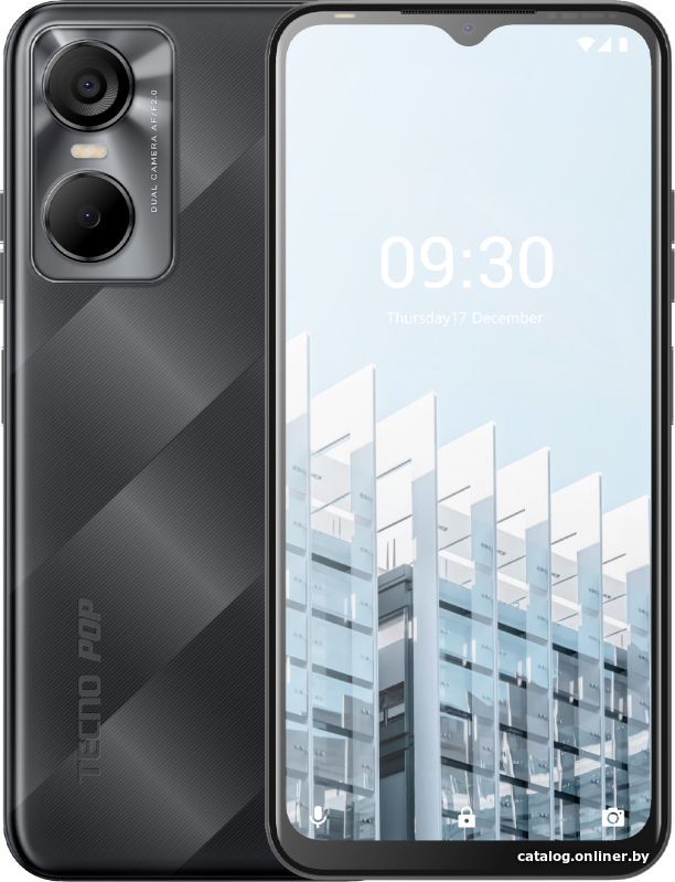 Смартфон Tecno Pop 6 Pro 2GB/32GB (мощный черный)