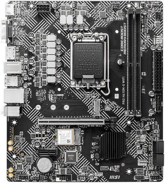 Материнская плата MSI Pro H610M-G WiFi