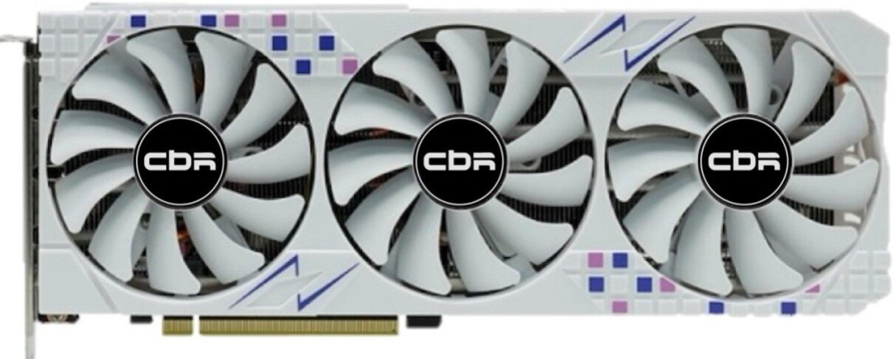 Видеокарта CBR GeForce RTX 3070 Ti 8GB GDDR6X VGA-STX3070TI-8G-RTL