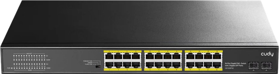 Неуправляемый коммутатор Cudy GS1028PS2 1.0