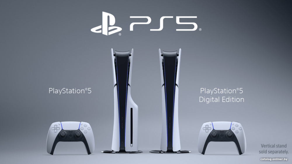 Игровая приставка Sony PlayStation 5 Slim CFI-20XX (1 ревизия, с дисководом)