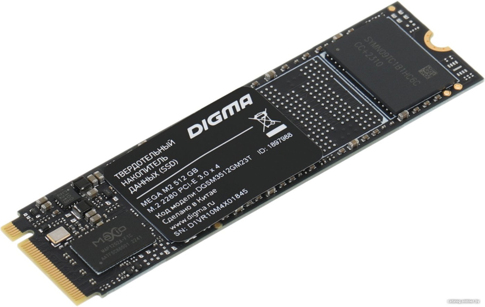 SSD Digma Mega M2 512GB DGSM3512GM23T