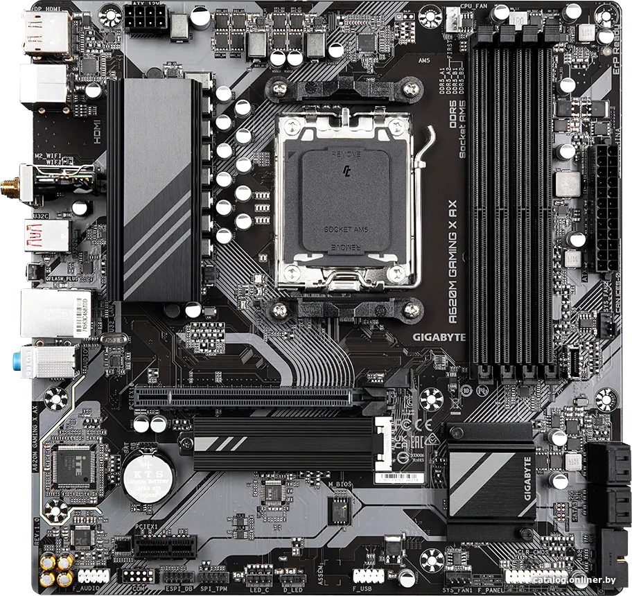 Материнская плата Gigabyte A620M Gaming X AX (rev. 1.0)