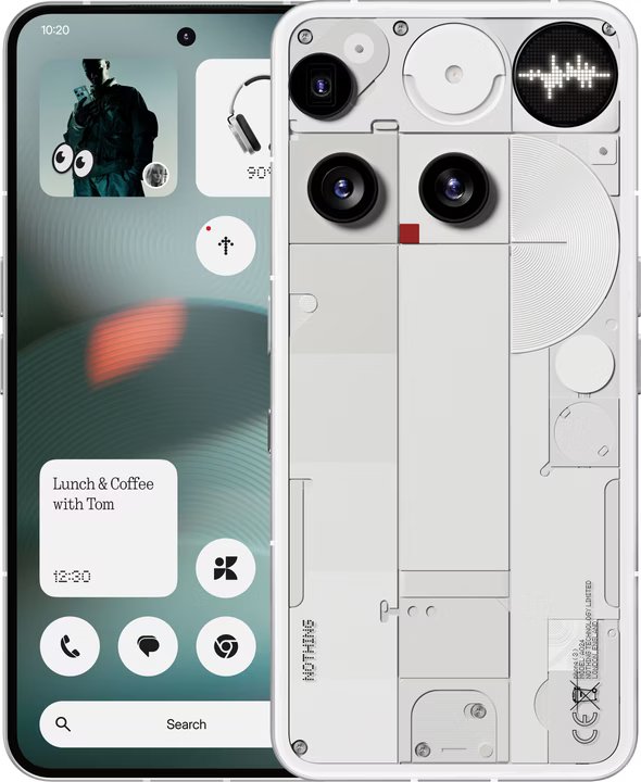 Телефон Nothing Phone (3) 12GB/256GB (белый)