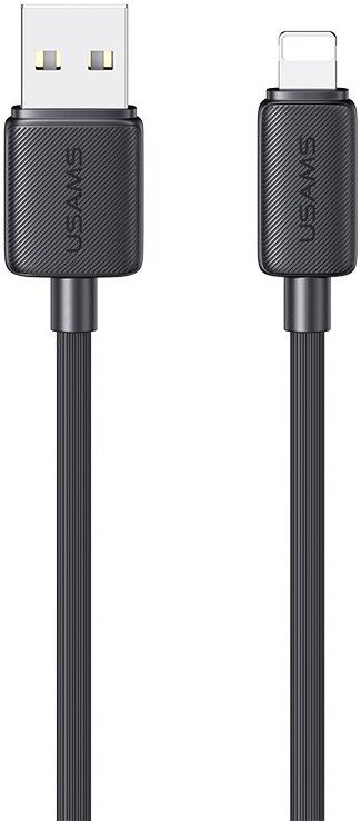 Кабель Usams US-SJ694 USB Type-A - Lightning (2 м, черный)