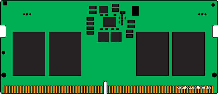 Оперативная память Kingston 2x8ГБ DDR5 4800 МГц KVR48S40BS6K2-16