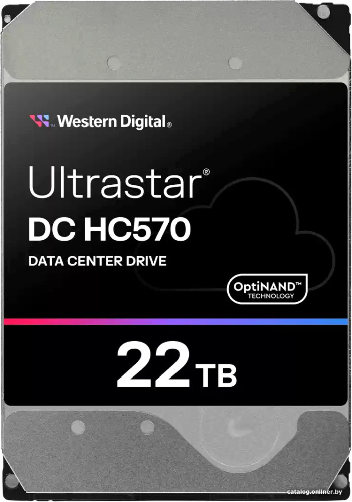 Жесткий диск WD Ultrastar DC HC570 22TB WUH722222ALE6L4