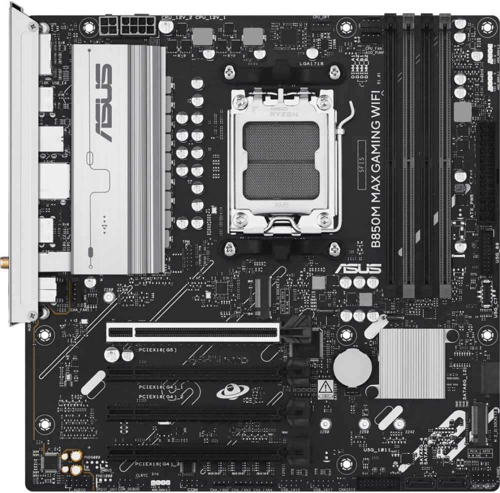 Материнская плата ASUS B850M Max Gaming WiFi