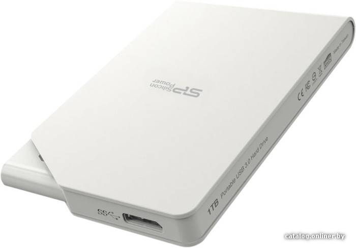 Внешний накопитель Silicon-Power Stream S03 2TB White (SP020TBPHDS03S3W)