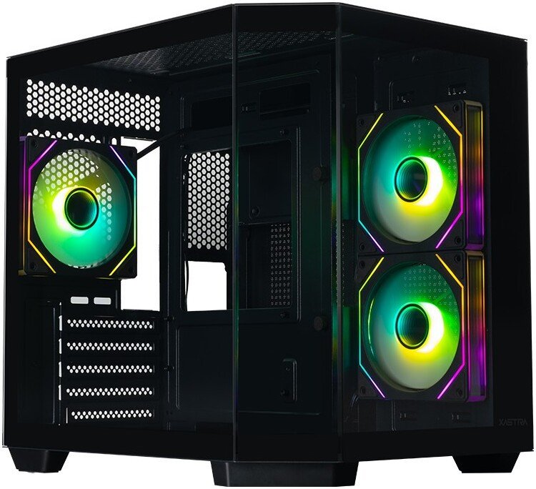 Корпус XASTRA QT400M 3ARGB-C6-AC (черный)