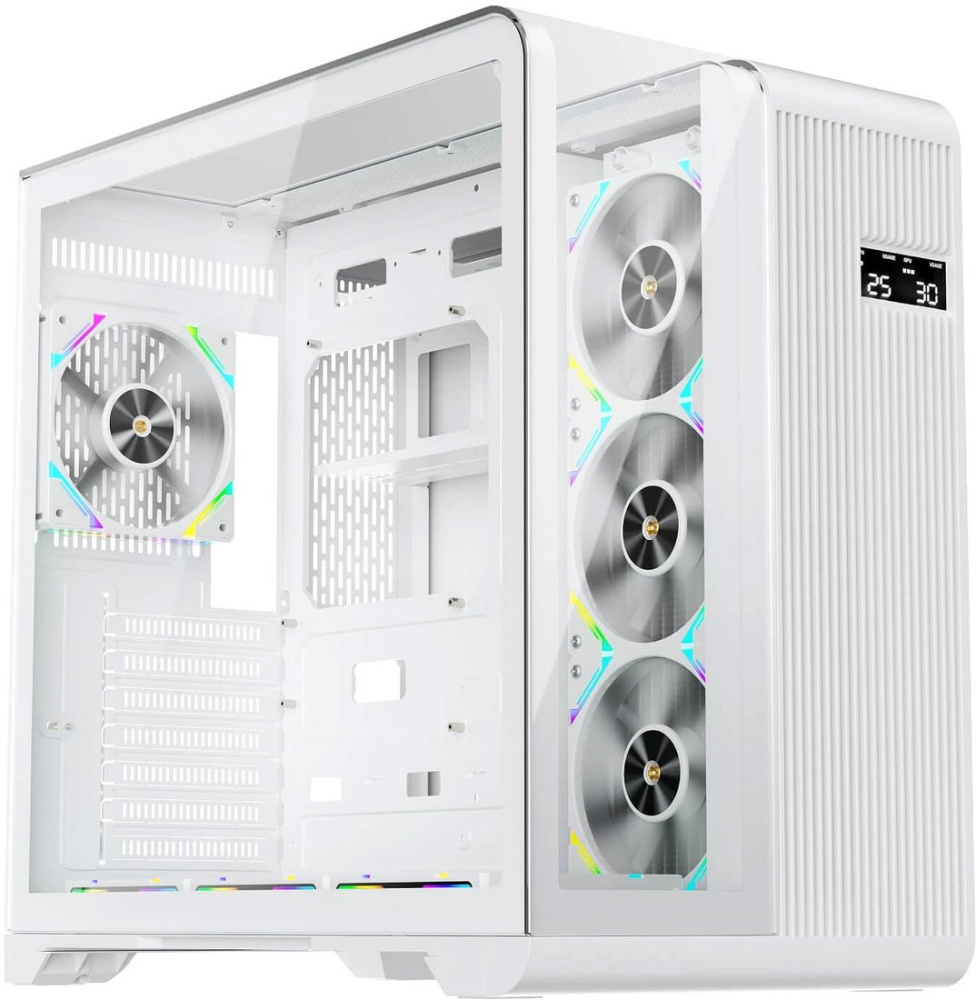 Корпус 1stPlayer RT7 RT7-WH-3FC7R-W-1FC7-W (белый)