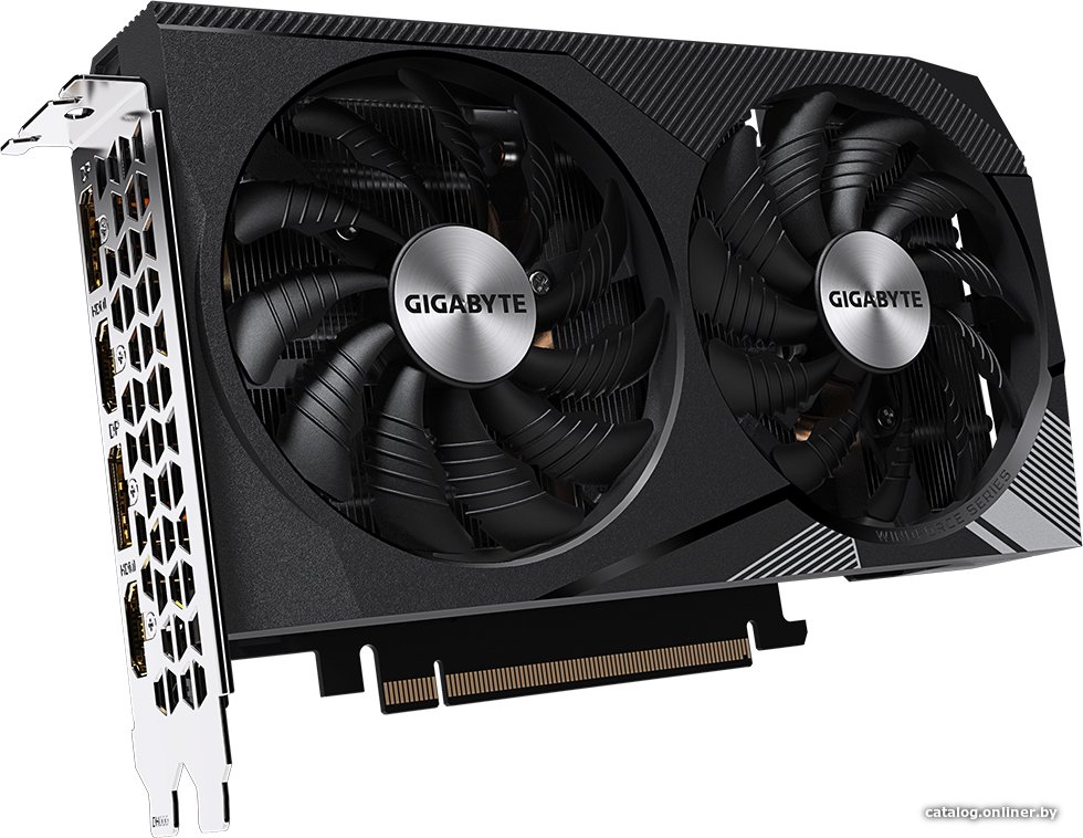Видеокарта Gigabyte GeForce RTX 3060 Windforce OC 12G GV-N3060WF2OC-12GD