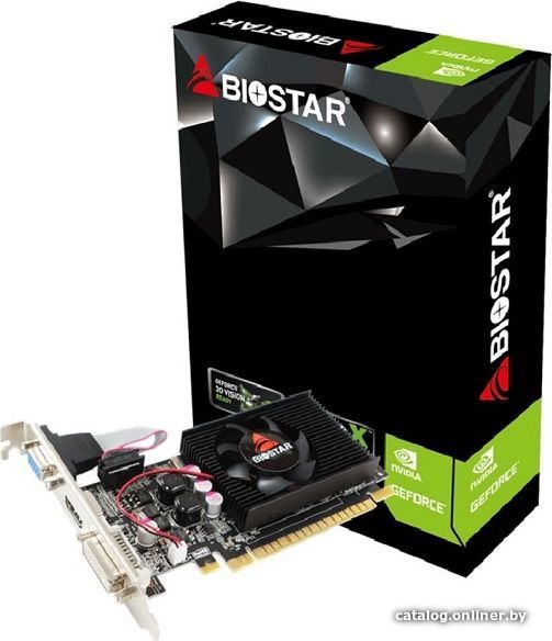 Видеокарта BIOSTAR GeForce GT210 1GB DDR3 VN2103NHG6-TBARL-BS2