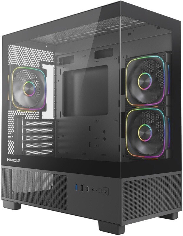 Корпус Powercase Vision Micro S4B CVMMSHB-A3