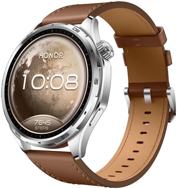 Умные часы HONOR Watch 6 ROM-B09 (коричневый, международная версия)