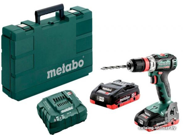 Дрель-шуруповерт Metabo BS 18 L BL Q 602327800 (с 2-мя АКБ, кейс)