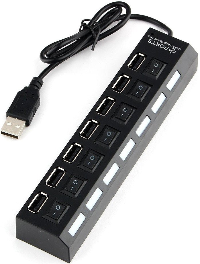 USB-хаб Gembird UHB-U2P7-01