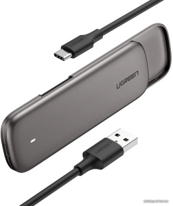 M.2 Enclosure microUSB 3.0 (серый)