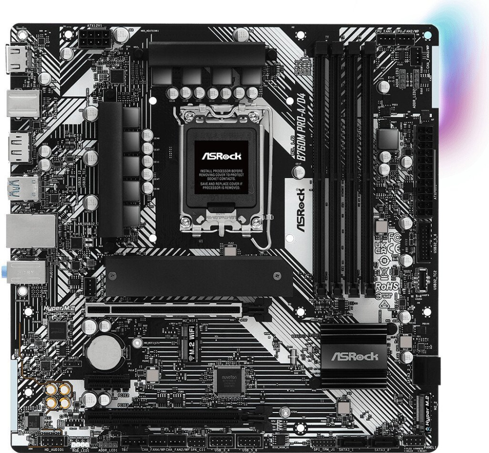 Материнская плата ASRock B760M Pro-A/D4